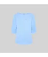 Blusa donna manica arricciata rosanna Garys