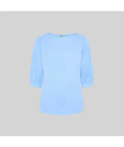 Blusa donna manica arricciata rosanna Garys
