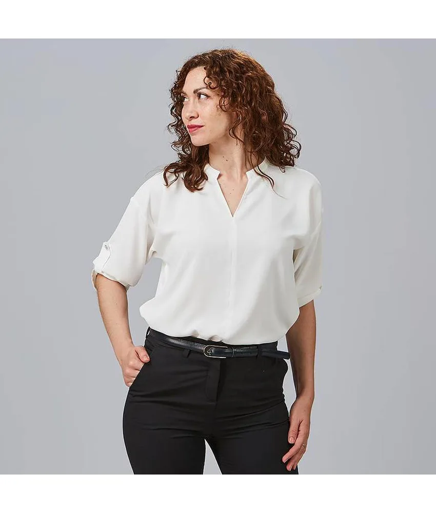 Blusa donna manica roll up micaela Garys