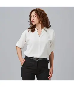Blusa donna manica roll up micaela Garys