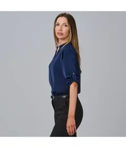 Blusa donna manica roll up micaela Garys