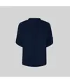 Blusa donna manica roll up micaela Garys
