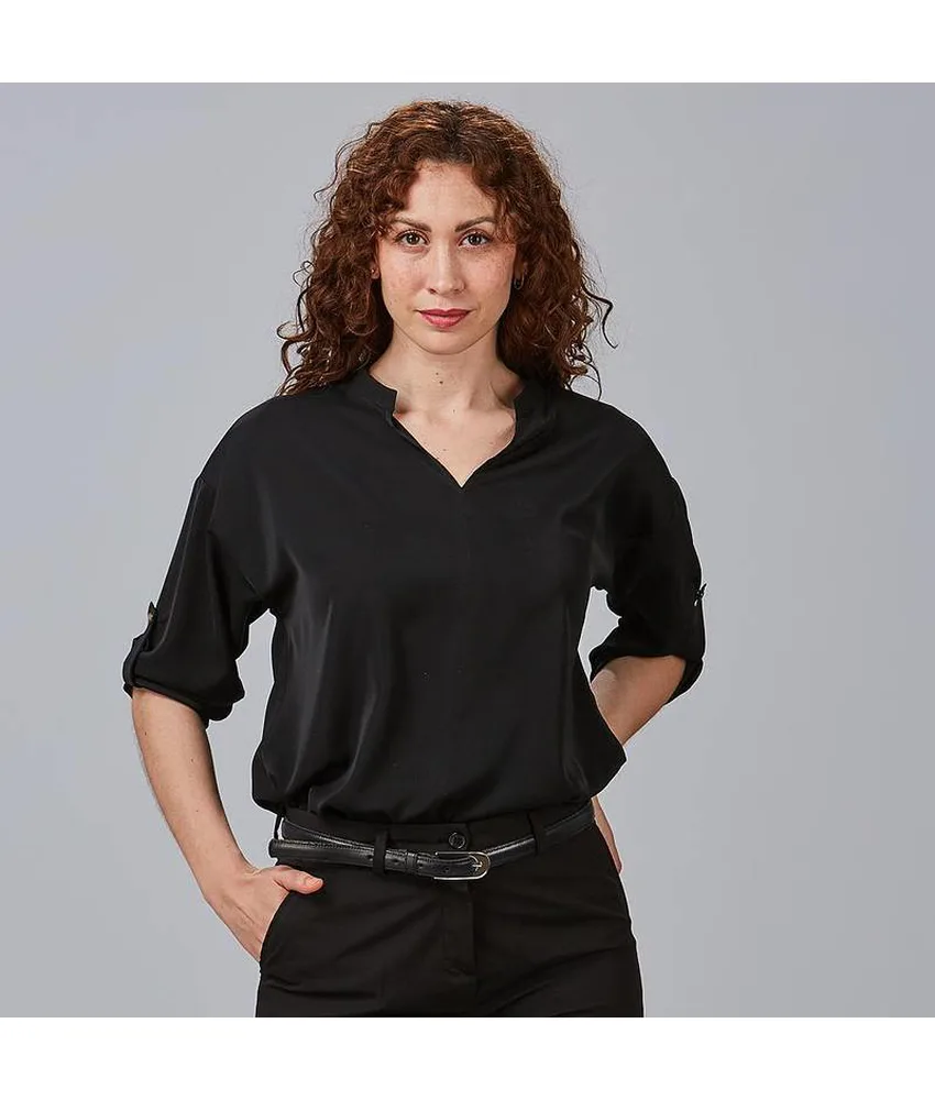 Blusa donna manica roll up micaela Garys