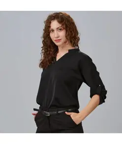 Blusa donna manica roll up micaela Garys