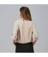 Blusa donna manica roll up micaela Garys