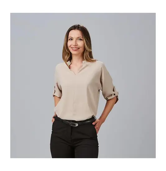 Blusa donna manica roll up micaela Garys