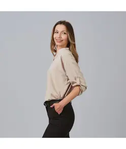 Blusa donna manica roll up micaela Garys