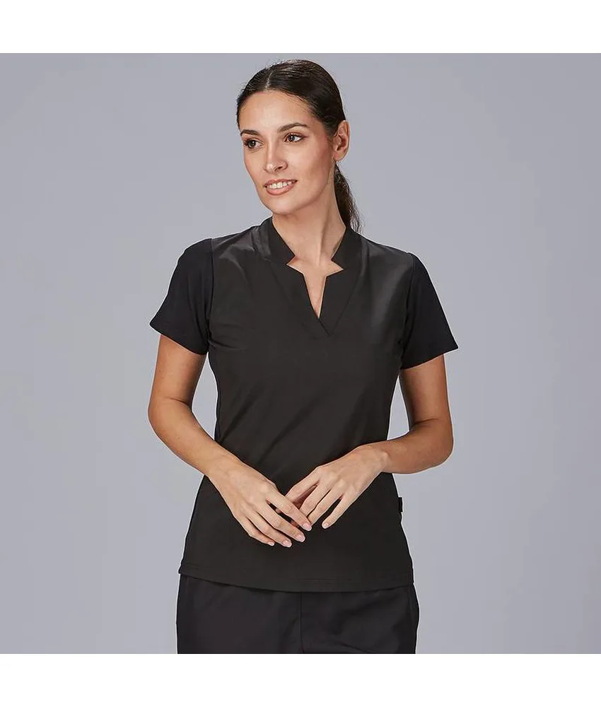 Blusa donna maniche coste rosell Garys