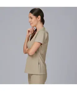 Blusa donna maniche coste rosell Garys