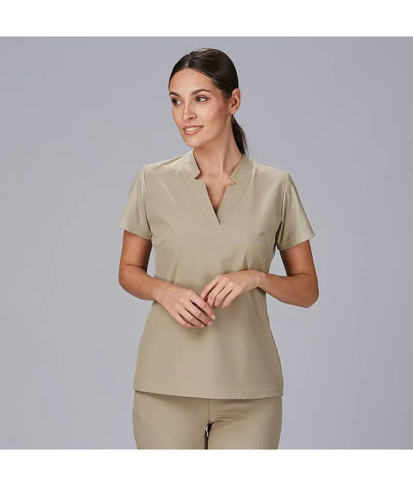 Blusa donna maniche coste rosell Garys