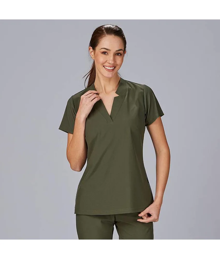 Blusa donna maniche coste rosell Garys