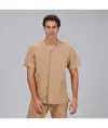 Blusa hombre abierta m/c alfred Garys