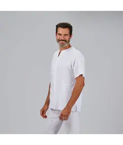 Blusa hombre abierta m/c alonso Garys