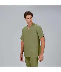 Blusa hombre abierta m/c alonso Garys