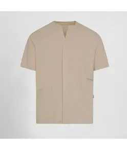Blusa hombre abierta m/c alonso Garys