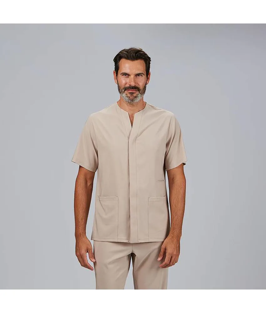 Blusa hombre abierta m/c alonso Garys
