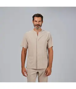Blusa hombre abierta m/c alonso Garys