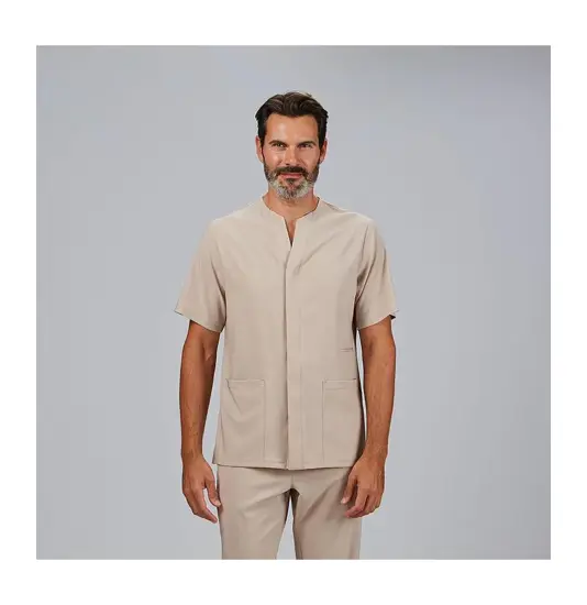 Blusa hombre abierta m/c alonso Garys