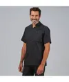 Blusa hombre abierta m/c uriel Garys