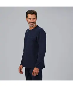 Blusa hombre abierta m/l hernan Garys