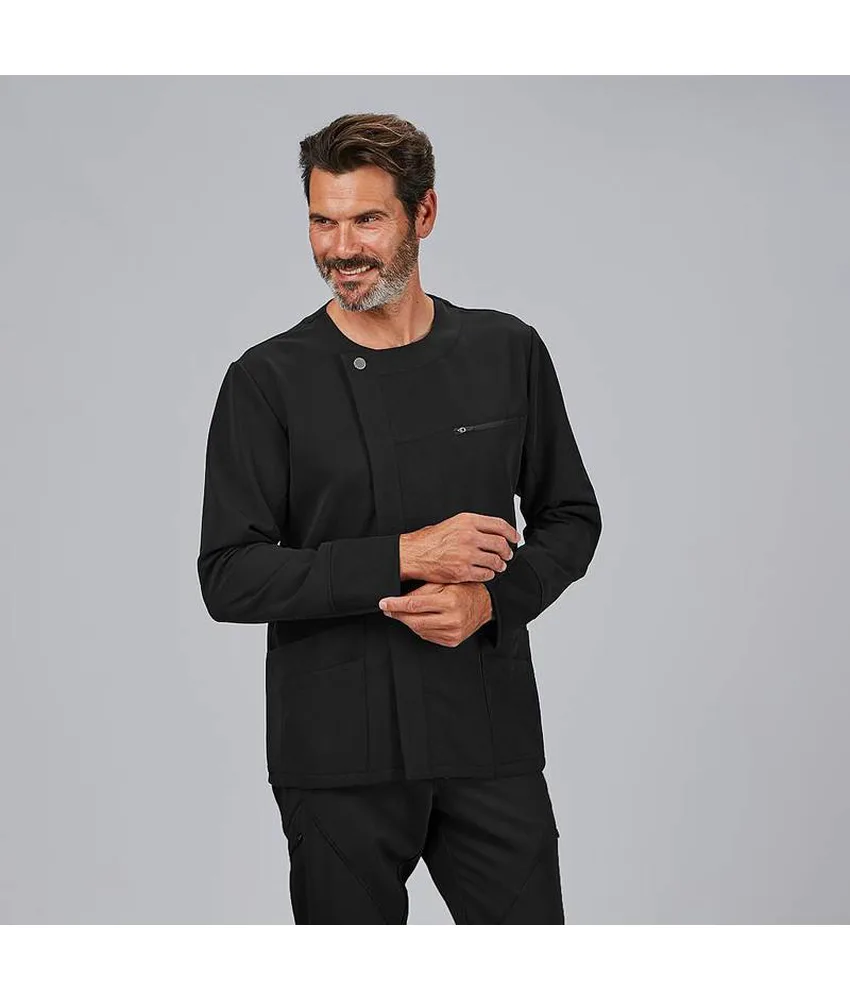 Blusa hombre abierta m/l hernan Garys
