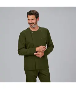 Blusa hombre abierta m/l hernan Garys