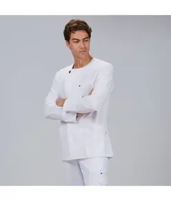 Blusa hombre abierta m/l hernan Garys