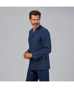 Blusa hombre abierta m/l nilo Garys