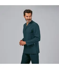 Blusa hombre abierta m/l nilo Garys