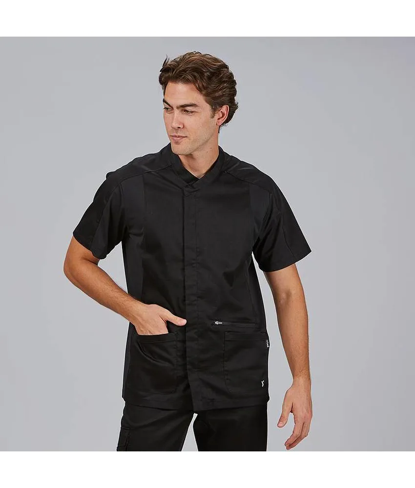 Blusa hombre boton oculto m/c jesua Garys