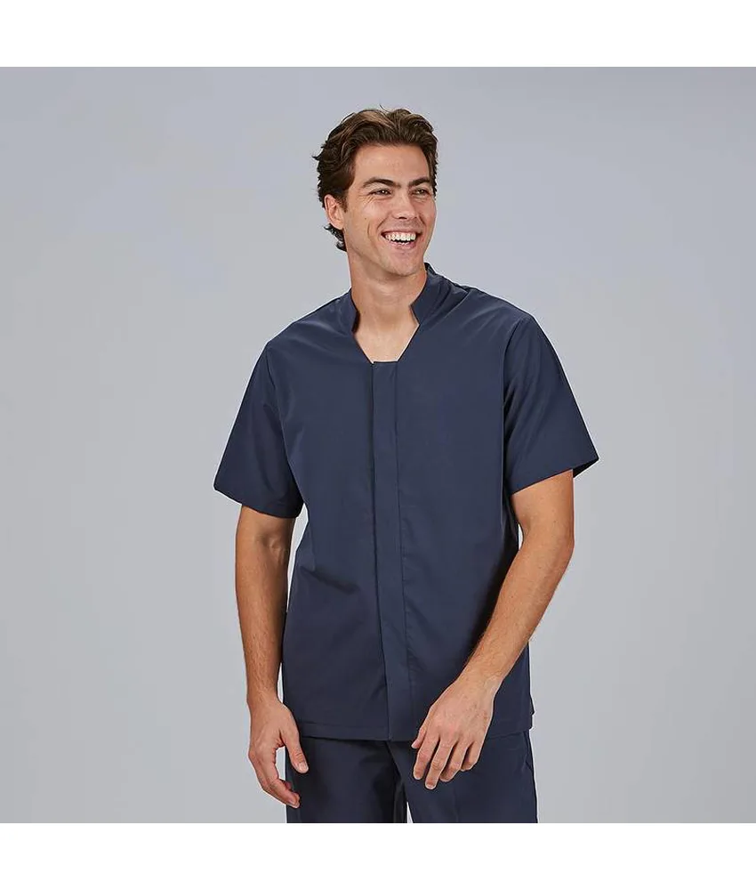 Blusa hombre boton oculto m/c marc Garys