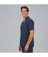 Blusa hombre boton oculto m/c marc Garys