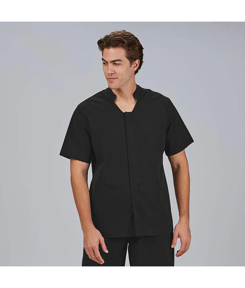 Blusa hombre boton oculto m/c marc Garys