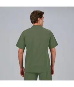 Blusa hombre boton oculto m/c marc Garys