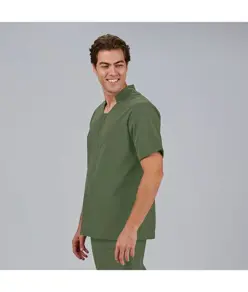 Blusa hombre boton oculto m/c marc Garys