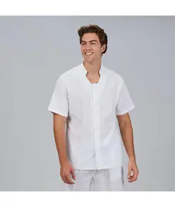 Blusa hombre boton oculto m/c marc Garys