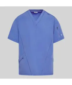 Blusa hombre cuello canale m/c ruben Garys