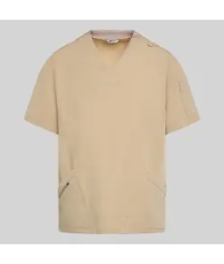 Blusa hombre cuello canale m/c ruben Garys