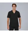 Blusa hombre cuello canale m/c ruben Garys