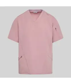 Blusa hombre cuello canale m/c ruben Garys