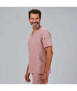 Blusa hombre cuello canale m/c ruben Garys
