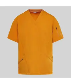 Blusa hombre cuello canale m/c ruben Garys