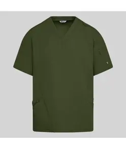 Blusa hombre cuello canale m/c ruben Garys