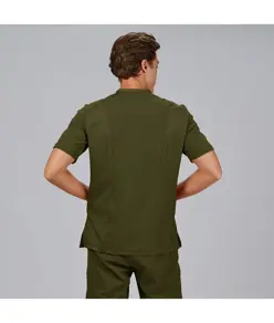 Blusa hombre cuello canale m/c ruben Garys