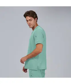 Blusa hombre cuello canale m/c ruben Garys