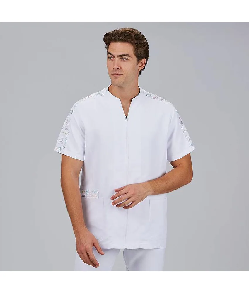 Blusa hombre cuello chimenea m/c liam Garys