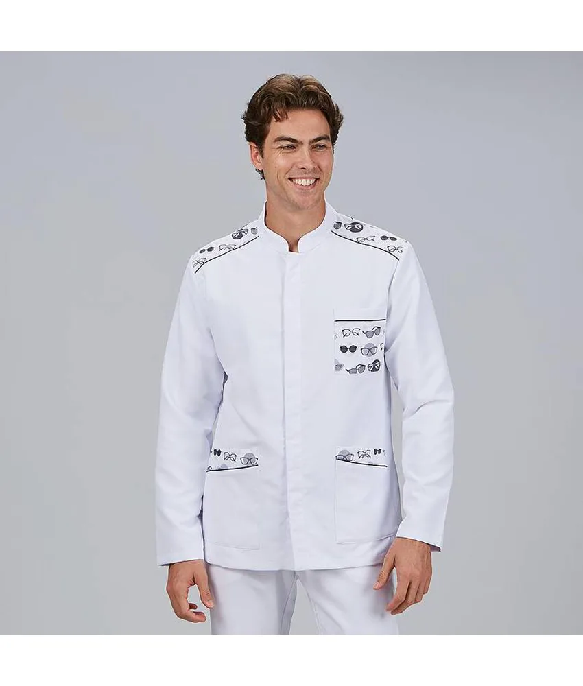 Blusa hombre cuello mao m/l jacob Garys