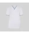 Blusa hombre escote pico combinada m/c gael Garys