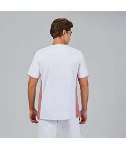 Blusa hombre escote pico combinada m/c gael Garys