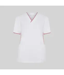 Blusa hombre escote pico combinada m/c gael Garys